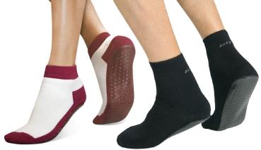 Suprima Anti-Rutsch Socken bordeaux, Gr.35 - 38